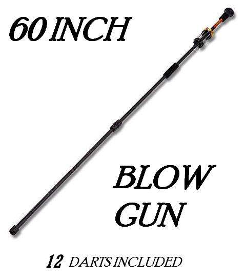 BLOWGUN 60 INCH WITH DARTS