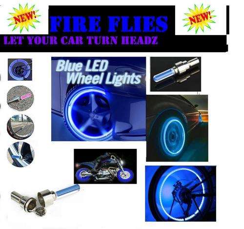NEW M0TION ACTIVATED LED TIRE LIGHTS (BLUE) R389.00