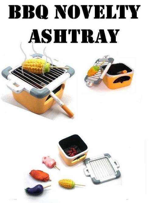 UNUSUAL  BBQ ASHTRAY R240.00