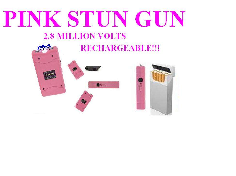 LADIES PINK STUN GUN 2.8 MILLION VOLTS LIMITED EDITION R479.00