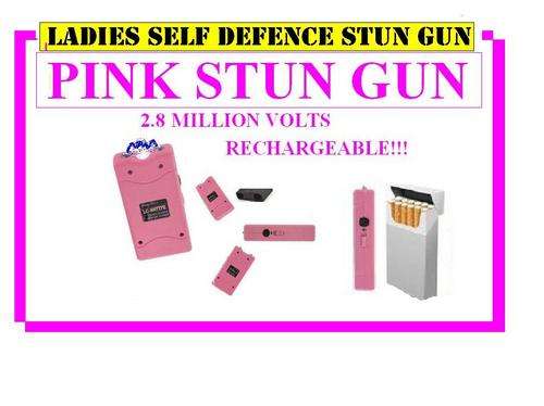 LADIES PINK STUN GUN 2.8 MILLION VOLTS LIMITED EDITION R479.00