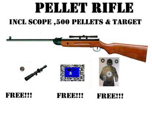 RED HOT SPECIAL!!! PELLET RIFLE .177 CAL 500FPS  R999.99