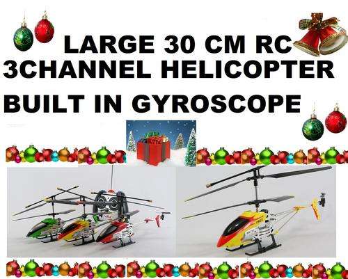 LATEST TECHNOLOGY BN737 LARGE 30CM RADIO CONTROLLED  HELICOPTER GYROSCOPE  R975.00
