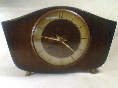A Awesome Hermle Mantel Clock with a lovely chime, A Original German Vintage.
