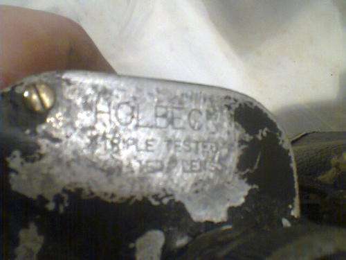 A Real Old Vintage " HOLBECK" Binoculars which belonged to a  retired Sea Captain