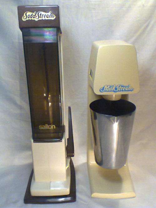 2 Awesome "SALTON made in England" Items, A Soda Stream & a Milk Stream which is working 100% .