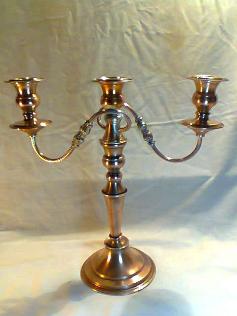 Family Inherited Item's. A Awesome Large & Heavy "Viners Ltd" Dual Purpose Candlestick.