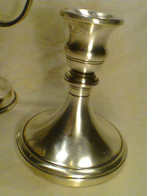 Old Victorain Candlesticks a Double+single Stick for a special Xmas dinner to impress the guests.