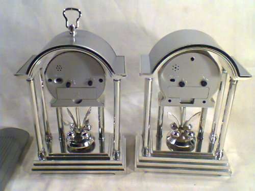 A "Recardo"& "Farah" mantel Clock's with a Alarm's & a Key ring set with Light. Watches are working.