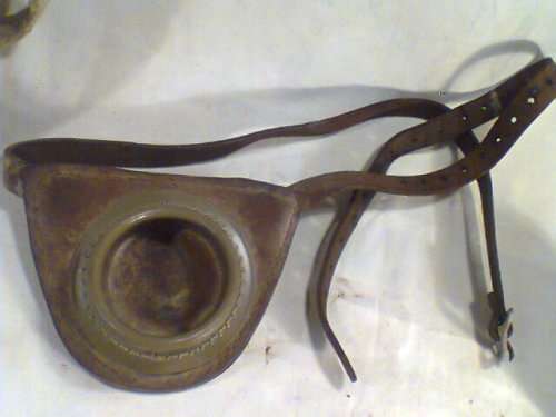 A Old Fisher Man's Vintage Rucksack with old reel & lead weight mold,2 x Pocket Scales bits & pieces