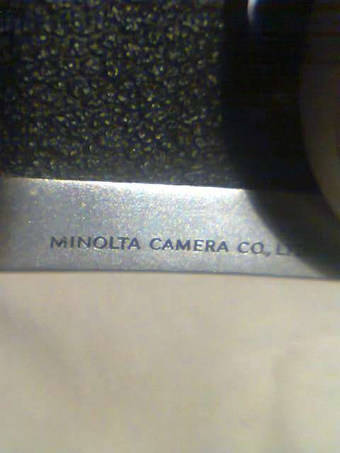 A Rare 32mm "Minolta" 24 Rapid with Rokkor Lens Camera in Leather case. In good d S/hand condition.