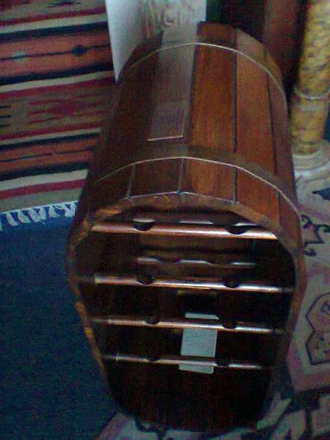 For the MAN CAVE. A Large 1996 Delta Award 10 Bottle Wine Rack+Gordon's Book in excellent condition.