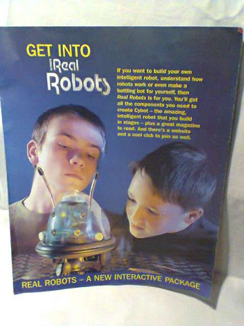 A Ultimate Real Robot, If you cant beat them build them. 17 Books + 2 instruction Video's+Battery's