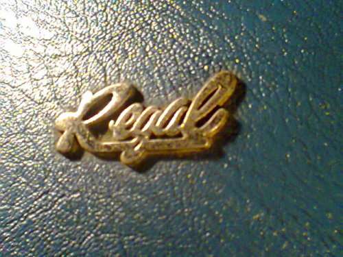 Old Vintage "Regal" Hat box Satin lined with compartments.Size:435mm Long x 415mm Wide x 235mm High