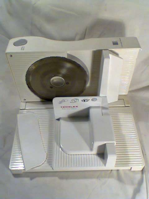 A Collectible Vintage "TEDLEX" Electric Slicer can slice various things, Bread/Meat/Veggies/Pelonnie