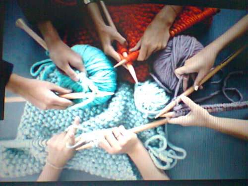 A Vintage Box of Knitting Needles.Some from 1930's & WW11, Durex, Perl Inox, JMRA, Monica Wood.