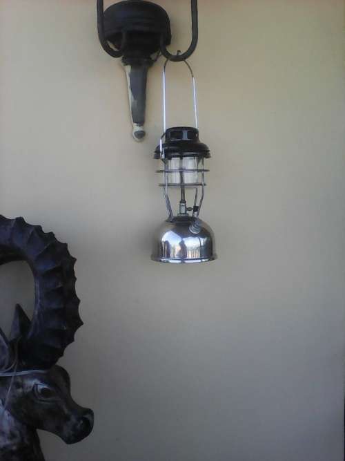 Awesome old "Tilley" Kerosene Storm Lantern 12Hr tank.Original Tilly glass. Sold as used Second Hand