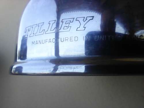 Awesome old "Tilley" Kerosene Storm Lantern 12Hr tank.Original Tilly glass. Sold as used Second Hand