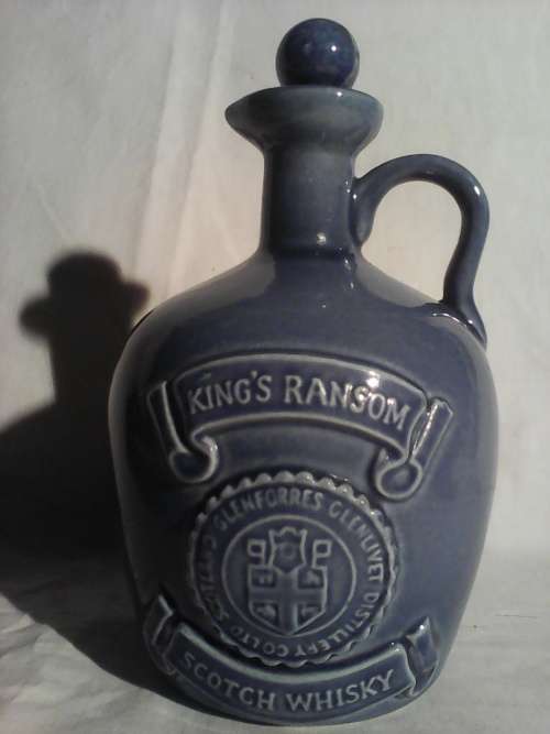 A Awesome"King's Ransom"12 year old Scottish Whiskey Bottle, in excellent condition. Sold as S/Hand.