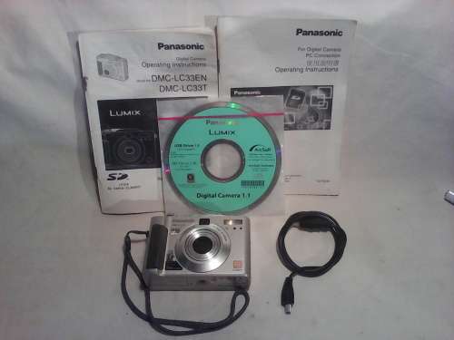A Digital Panasonic Lumix Camera with user manual's plus UBS cable Dic in Original Box.