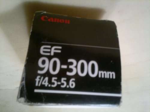 Canon Telephoto Lens EF 90-300mm f4.5-5.6 EF USM. Good build quality.In good used S/hand condition.