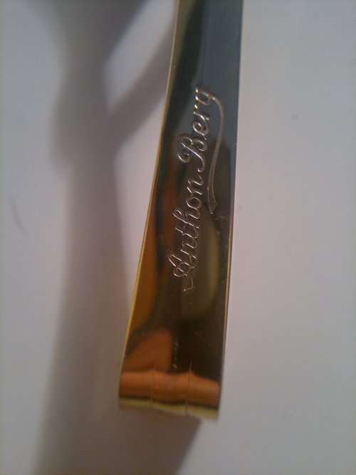 Collectible Vintage Aynsley Items & a Gold color sugar tongs.All in good used second hand condition