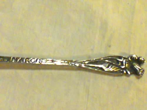 1950's Holland " Selecta " Nieuwzilver Wedding Present. 6 Flower's of the Month Spoon's. Boxed
