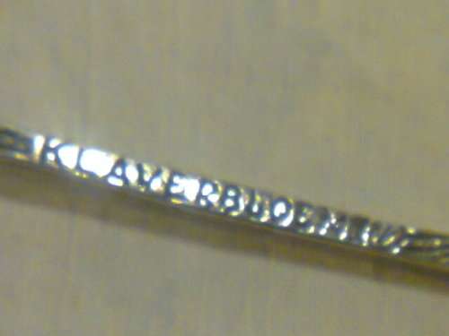 1950's Holland " Selecta " Nieuwzilver Wedding Present. 6 Flower's of the Month Spoon's. Boxed