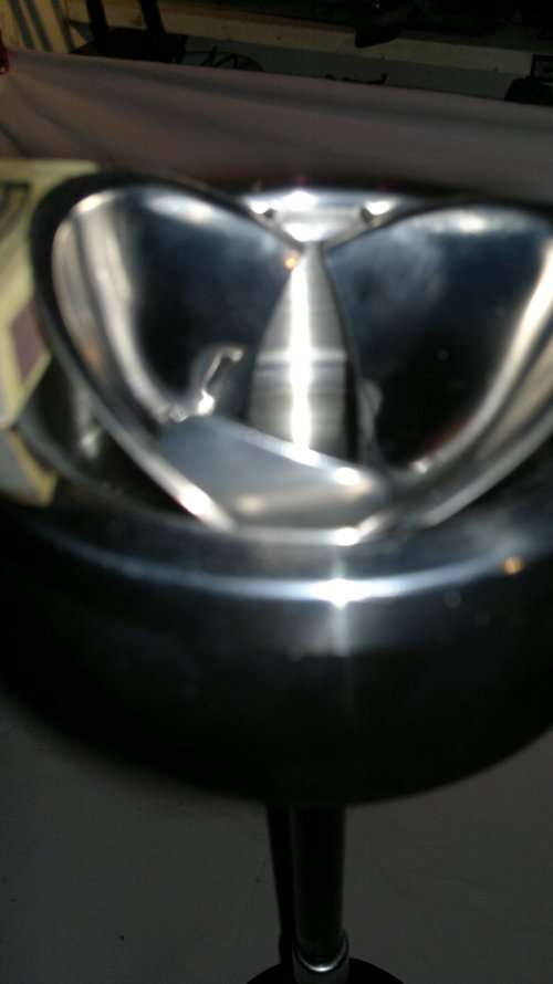 From the 1930's style Flip top Standard Ashtray 515mm Tall.They ware comon in public places.