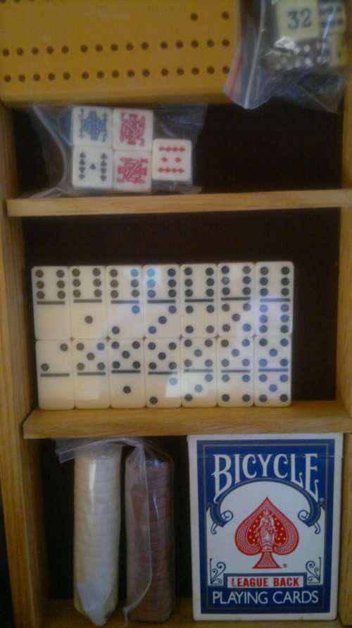 Ideal for lock down 7 in 1 Delux Game Set, Wooden Chess set. Domino's. Cards Excetra all in one box.