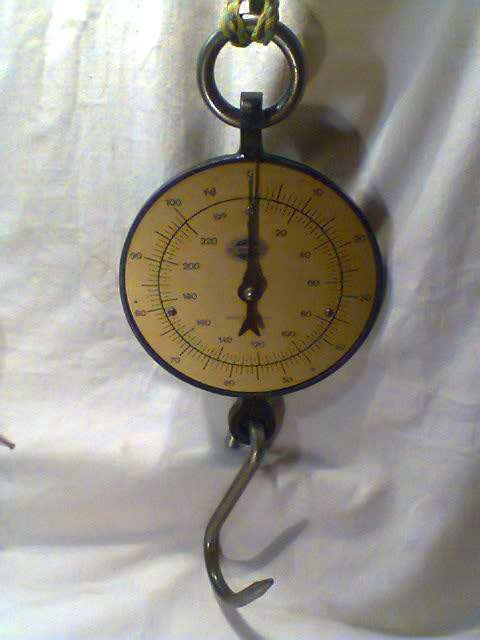 Vintage "Zeigerschnellwaage" 100Kg/220Lbs Spring Balance Scale. Made in Germany in original box