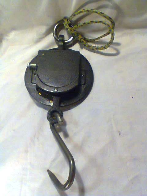 Vintage "Zeigerschnellwaage" 100Kg/220Lbs Spring Balance Scale. Made in Germany in original box