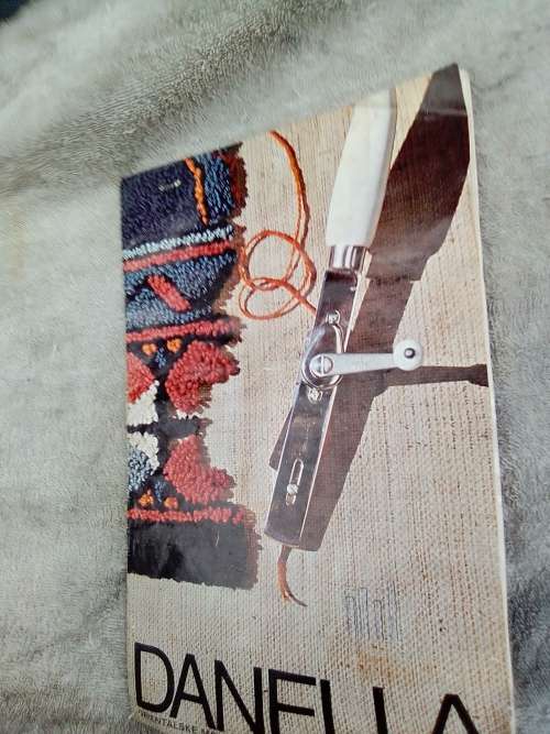 A 1950-60's vintage "Danella" New wool Carpets & Wall Hanging maker Kit. Complete with 2 Books.