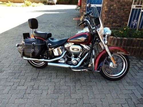 Two Genuine LEATHER Motorcycle side panniers/saddlebags. Still in a good used condition.