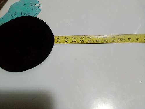 Scarce African Ceremonial Triditional Solid Copper Baule Mask + Triditional Bukan chopper.