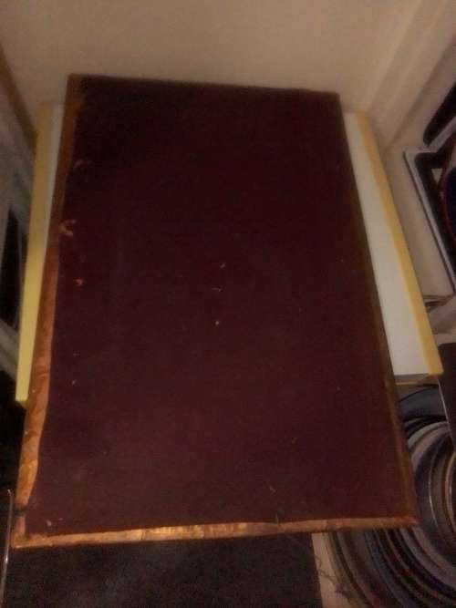 Bargain an impressive wall mirror . Hand beaten ornate copper wall mirror, 4 Angels on the corners .