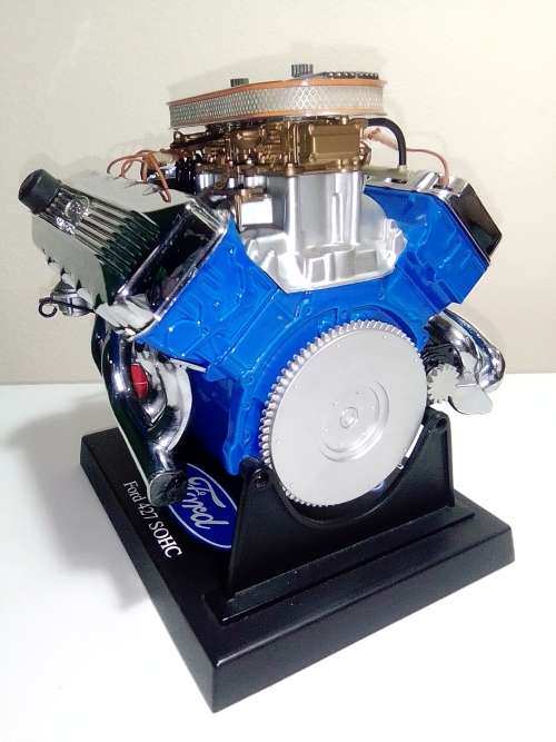 A MAN CAVE Must. A real collectors piece This mounted Ford 427 SOHC 1:6 Scale Engine complete.