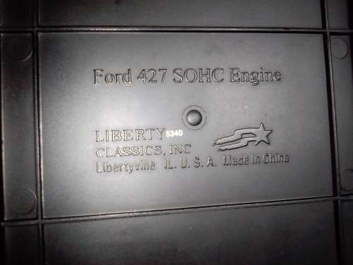 A MAN CAVE Must. A real collectors piece This mounted Ford 427 SOHC 1:6 Scale Engine complete.