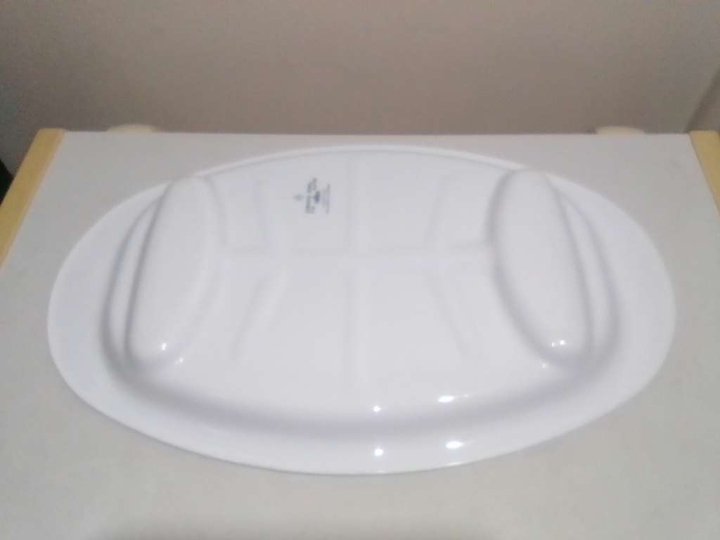 Corning Ware Platter P-19" made in USA for Range & Microwave.