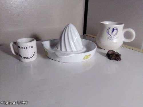 Fool`s Gold, Margret Roberts/Woolworths Lemon squeezer, Parys Museum Cup, Pretoria 1982-1992 Cup