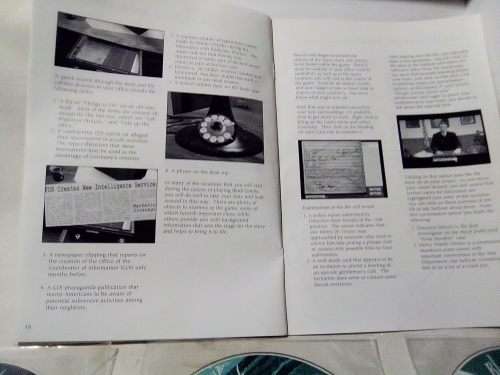 MAKE ME AN OFFER on Vintage PC Game ` Black Dahlia ` 8 CD`s by Dennis Hopper.