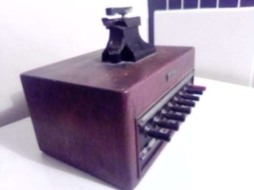 Antique Dictograph distrebution termanel. 22 Channel switchboard phone.