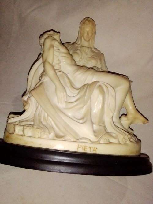 A large and heavy ` Mother Mary holding Jesus ` in great condition. All NECK`S A OK and no chip`s.