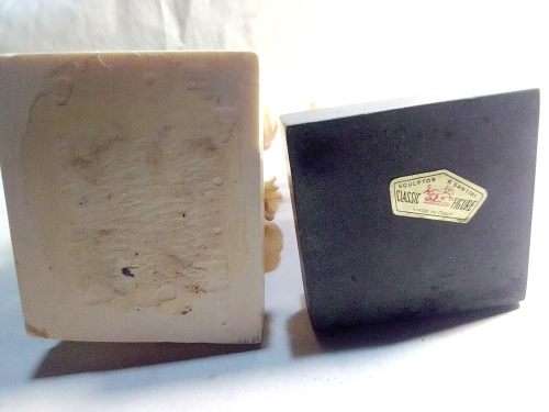 A vintage signed `A Santini` Moses. A replica of Michelangelo`s Moses in St Pieter in Rome.