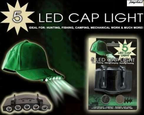 5 LED LIGHT CAP