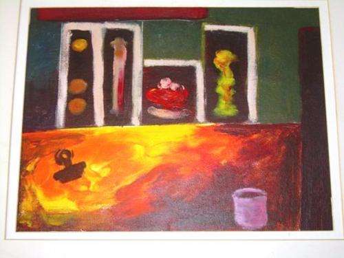 special   clearance    Oil On Canvs Board; Untitled.    Unframed