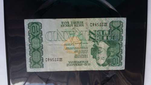 Old South African De Kock R10 note in good condition