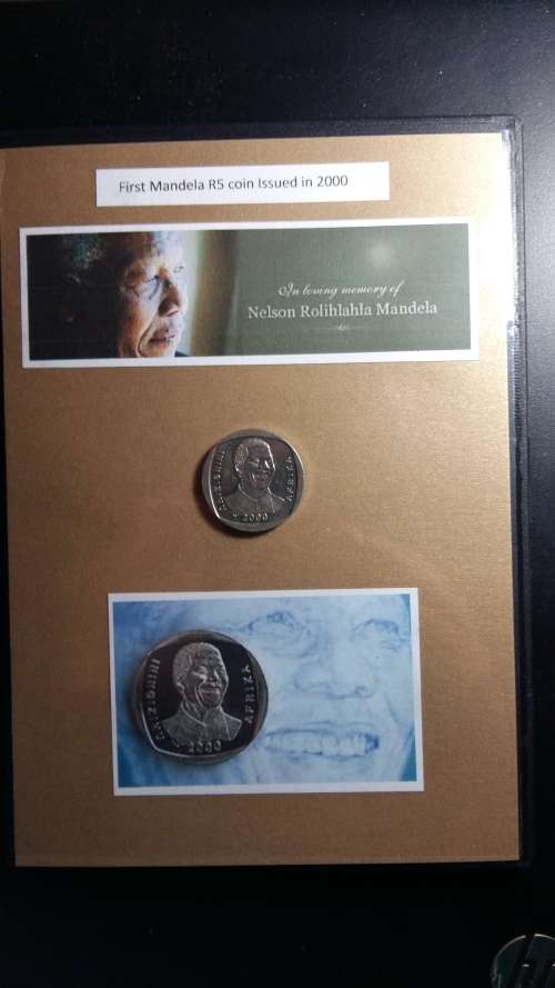 Mandela year 2000 smiley R5!