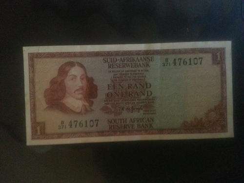 Old R1 note - B371 476107 : Excellent condition