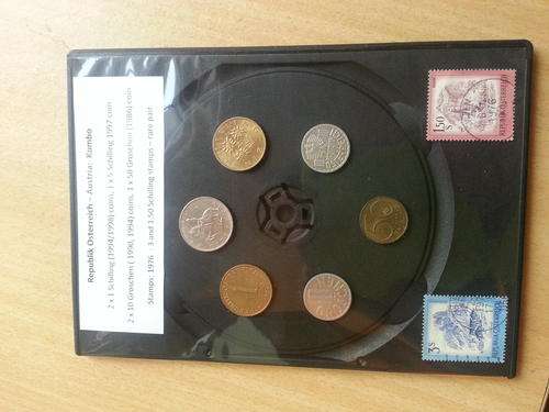 Austria : 2 x Schilling (1994, 1998) and many more as per image